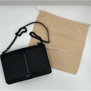 Rebecca Minkoff Chevron Quilted Jumbo Love